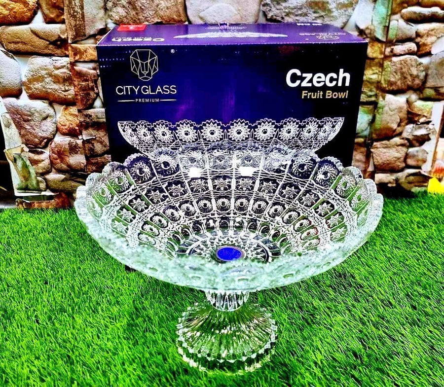 Round Crystal Fruit Platter