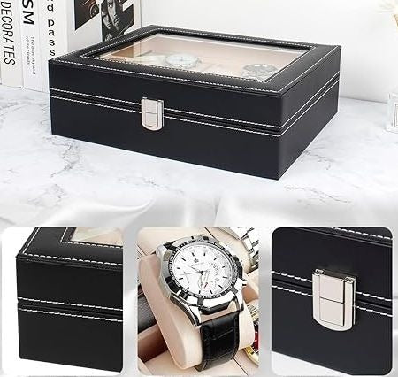 10-Slot Watch Box