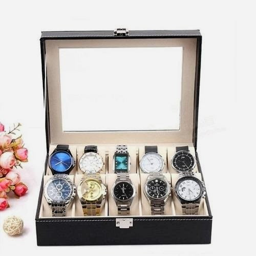 10-Slot Watch Box