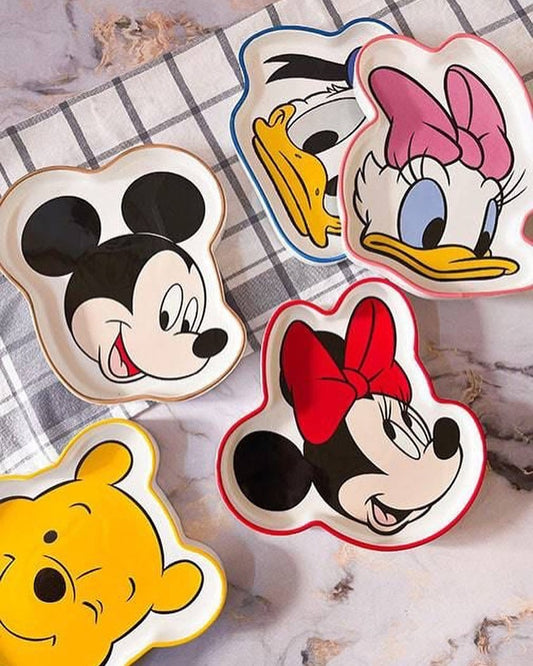 Disney Characters Plates