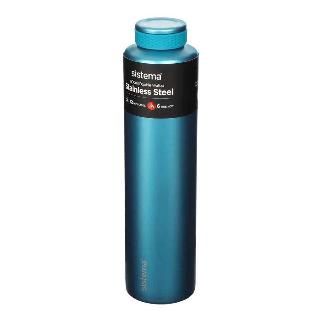 Sistema 500ml Double-Walled Stainless Steel Water Bottle